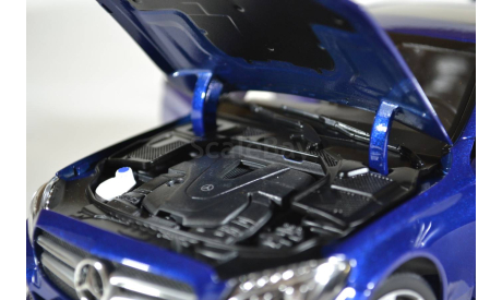 Mercedes-Benz C-Klasse Avantgarde (W205) 2014 Blue Metallic синий мет, масштабная модель, Norev, scale18