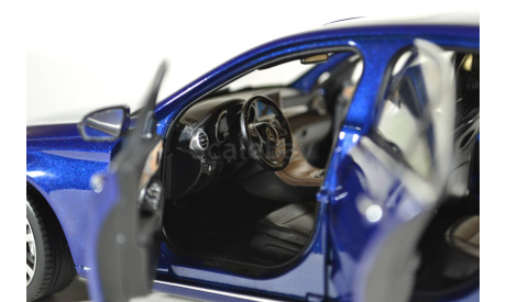 Mercedes-Benz C-Klasse Avantgarde (W205) 2014 Blue Metallic синий мет, масштабная модель, Norev, scale18