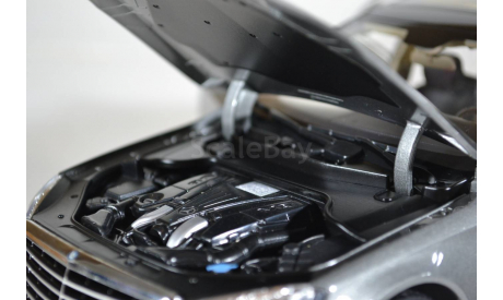 Mercedes-Benz S-class W222 2013 серый металлик, масштабная модель, Norev, 1:18, 1/18