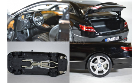 MERCEDES-BENZ S-Class Coupé (C217) 2014 черный, масштабная модель, Norev, scale18