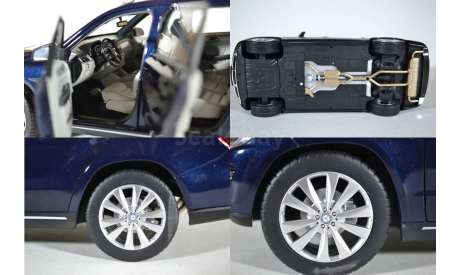 MERCEDES-BENZ GL500 (Х166) 2012 темно-синий (Norev 183485), масштабная модель, 1:18, 1/18