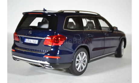 MERCEDES-BENZ GL500 (Х166) 2012 темно-синий (Norev 183485), масштабная модель, 1:18, 1/18