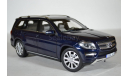 MERCEDES-BENZ GL500 (Х166) 2012 темно-синий, масштабная модель, Norev, scale18