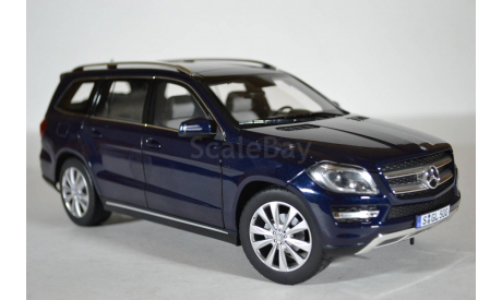 MERCEDES-BENZ GL500 (Х166) 2012 темно-синий (Norev 183485), масштабная модель, 1:18, 1/18