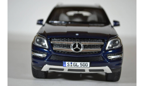MERCEDES-BENZ GL500 (Х166) 2012 темно-синий (Norev 183485), масштабная модель, 1:18, 1/18