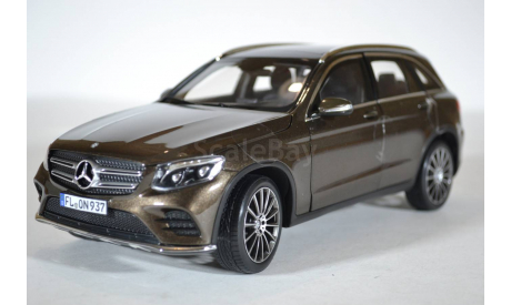 Mercedes-Benz GLC (X253) 2015 Brown Metallic (коричневый металлик), масштабная модель, Norev, 1:18, 1/18