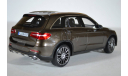 Mercedes-Benz GLC (X253) 2015 Brown Metallic (коричневый металлик), масштабная модель, Norev, 1:18, 1/18