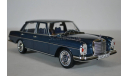 Mercedes-Benz 280SE Sedan (W108) 1968 Blue Metallic (синий металлик), масштабная модель, Norev, scale18