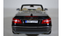 MERCEDES-BENZ E500 Cabriolet (A207) 2010 черный, масштабная модель, Norev, scale18