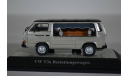 Volkswagen T3a Weinberger Schalksmühle Hearses (катафалк) 1979 серебристый, масштабная модель, Premium Classixxs, scale43