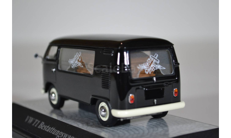 VOLKSWAGEN T1 Hearse (катафалк) 1960 Black, масштабная модель, Premium Classixxs, 1:43, 1/43