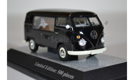 VOLKSWAGEN T1 Hearse (катафалк) 1960 Black, масштабная модель, Premium Classixxs, 1:43, 1/43