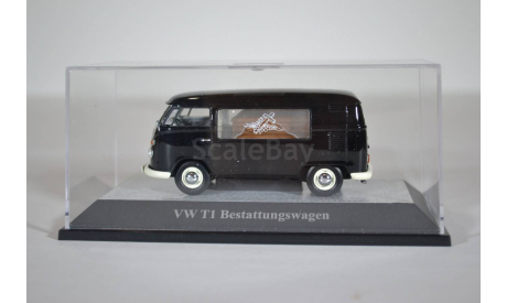 VOLKSWAGEN T1 Hearse (катафалк) 1960 Black, масштабная модель, Premium Classixxs, 1:43, 1/43