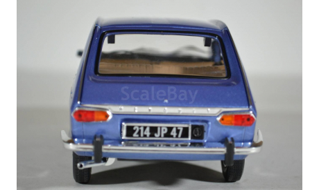 RENAULT 16 1968 синий мет (Norev 185132), масштабная модель, 1:18, 1/18