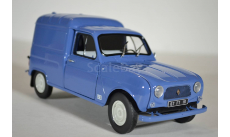 Renault 4 Fourgonnette 1965 Blue синий, масштабная модель, Norev, scale18