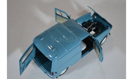 Renault 4 Edf-Gdf 1965 Light Blue голубой, масштабная модель, Norev, scale18