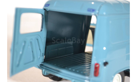 Renault 4 Edf-Gdf 1965 Light Blue голубой, масштабная модель, Norev, scale18