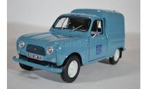 Renault 4 Edf-Gdf 1965 Light Blue голубой, масштабная модель, Norev, scale18