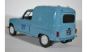 Renault 4 F4 Edf-Gdf 1965 Light Blue голубой, масштабная модель, Norev, 1:18, 1/18