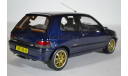 Renault Clio Williams 1993 Blue, масштабная модель, Norev, scale18