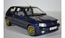 Renault Clio Williams 1993 Blue, масштабная модель, Norev, scale18