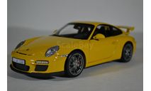 Porsche 911 GT3 (997 II) 2009 Speed Yellow (Norev 187560), масштабная модель, 1:18, 1/18