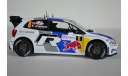 Volkswagen POLO R WRC #8 S.Ogier-J.Ingrassia Winner Rally France 2013 (World Champion), масштабная модель, Norev, 1:18, 1/18