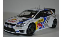 Volkswagen Polo R WRC #1 S.Ogier-J.Ingrassia World Champion победитель Rally RACC Catalunya 2014 (Norev 188477), масштабная модель, scale18