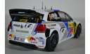 Volkswagen Polo R WRC #1 S.Ogier-J.Ingrassia World Champion победитель Rally RACC Catalunya 2014, масштабная модель, Norev, scale18