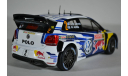 Volkswagen Polo R Wrc #2 LatvalaAnttila Rally Monte Carlo 2015, масштабная модель, Norev, scale18