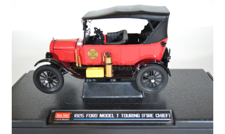 Ford Model T Touring (Fire Chief) - Red 1925, масштабная модель, Sunstar, scale24