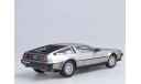 1981 De Lorean DMC 12 Coupe Stainless Steel Finish, масштабная модель, 1:18, 1/18, Sunstar