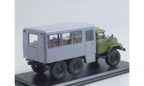 ЗИЛ-131 вахтовый автобус (хаки-серый), масштабная модель, Start Scale Models (SSM)