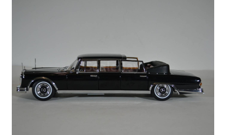 Mercedes-Benz 600 Landaulet (W100) 1966 черный, масштабная модель, Sunstar, scale18