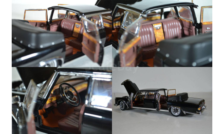 Mercedes-Benz 600 Landaulet (W100) 1966 черный, масштабная модель, Sunstar, scale18