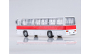 Ikarus-260 городской , бело - красный, масштабная модель, 1:43, 1/43, Советский Автобус