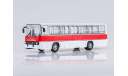 Ikarus-260 городской , бело - красный, масштабная модель, 1:43, 1/43, Советский Автобус
