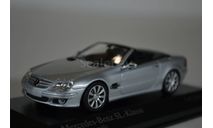 Mercedes-Benz SL-CLASS R230 2007 SILVER, масштабная модель, Minichamps, scale43