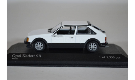 Opel Kadett SR 1979 WHITE, масштабная модель, Minichamps, scale43