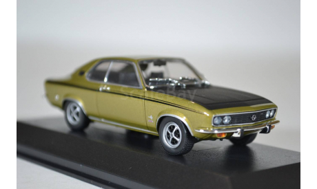 Opel MANTA SR 1970 золотой, масштабная модель, Minichamps, 1:43, 1/43
