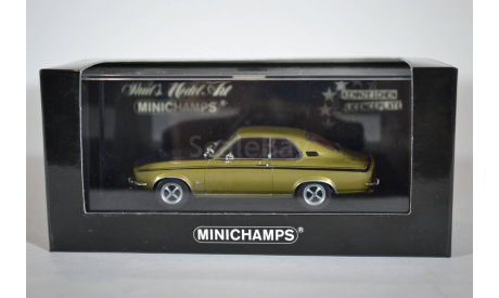 Opel MANTA SR 1970 золотой, масштабная модель, Minichamps, 1:43, 1/43
