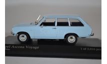 Opel Ascona Voyage 1970 light blue, масштабная модель, Minichamps, 1:43, 1/43