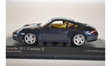 Porsche 911 Carrera S 2004 (Grey metallic), масштабная модель, Minichamps, scale43