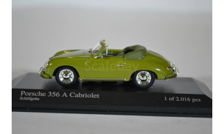 Porsche 356A Cabriolet 1956 light green, масштабная модель, Minichamps, 1:43, 1/43