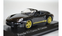 PORSCHE 911 CARRERA 4S CABRIOLET 2005 BLACK, масштабная модель, Minichamps, scale43