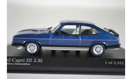 Ford Capri III GT4 1982, масштабная модель, Minichamps, scale43