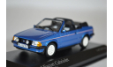 Ford ESCORT III CABRIOLET - 1983 - BLUE METALLIC, масштабная модель, Minichamps, scale43