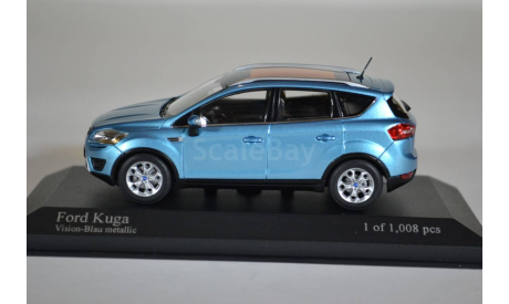 FORD KUGA - 2008 - BLUE, масштабная модель, Minichamps, scale43