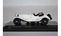 ALFA ROMEO 6C 1750 G.S. 1930 белый, масштабная модель, Minichamps, 1:43, 1/43