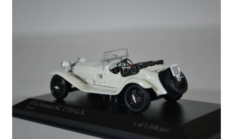 ALFA ROMEO 6C 1750 G.S. 1930 белый, масштабная модель, Minichamps, 1:43, 1/43